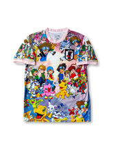 日本代表 デジモンアドベンチャー コラボユニフォーム 正面、アグモン・太一デザイン